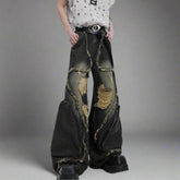 Men's Japanese Deconstructed Jeans